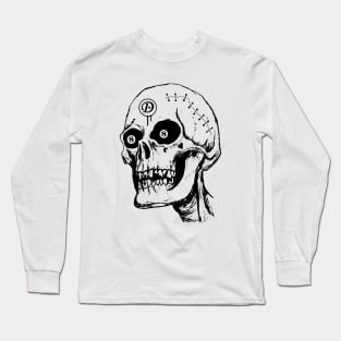 Skull 8 Ball Eyes Long Sleeve T-Shirt